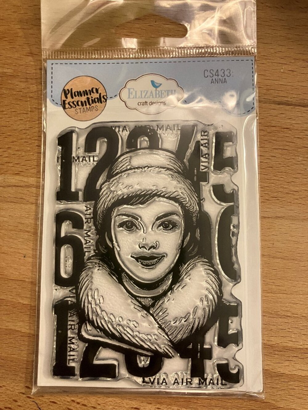Elizabeth Craft Designs - Clear Photopolymer Stamp - Anna